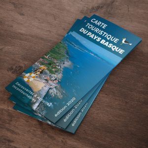 Carte touristique du Pays basque